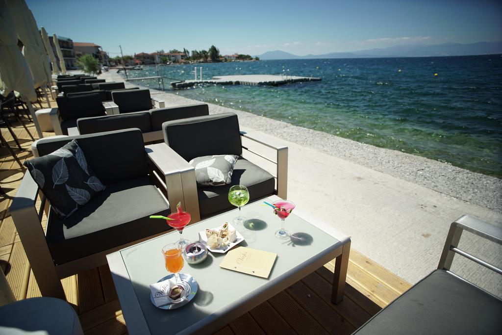 Valis Resort Hotel Volos Eksteriør bilde Beach bar in Ohrid